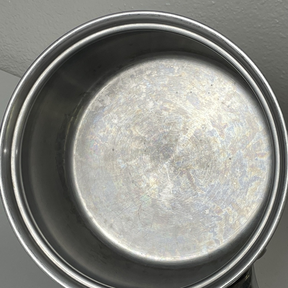 Belgique Stainless Steel Sauce Pans 1 qt & 3 qt Vented Lid Copper Bottom - Picture 16 of 16
